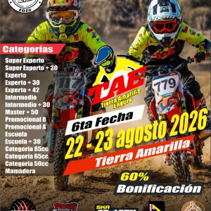 TICKET CATEGORIA ADULTA - ZONAL NORTE 6 FECHA